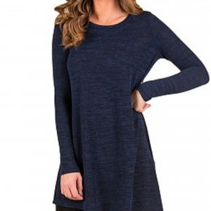 Button Side Tunic Top